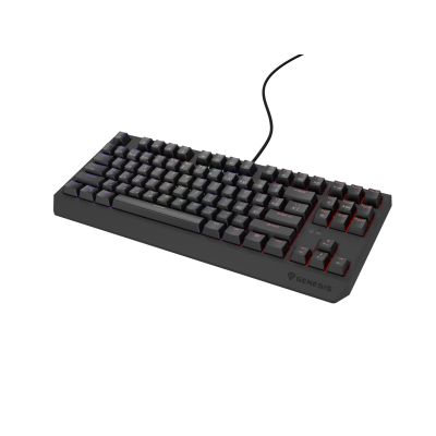 5. KLAWIATURA DLA GRACZY GENESIS THOR 230 TKL CZ/SK RGB MECHANICZNA OUTEMU RED CZARNA HOT SWAP