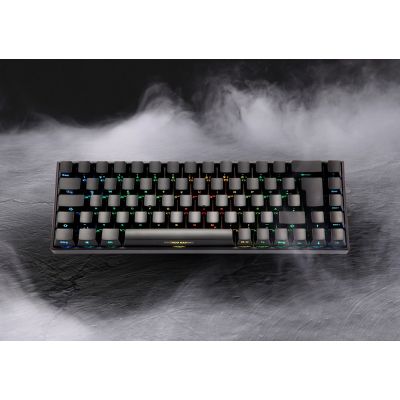 Deltaco Gaming GAM-100-DE klawiatura USB + RF Wireless + Bluetooth QWERTZ Niemiecki Czarny