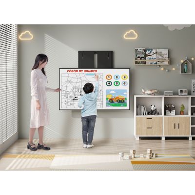 7. Uchwyt ścienny do telewizora 60"-100"/1TFT góra-dół 1Przegubowy 90 kg sw sprzedaży detalicznej