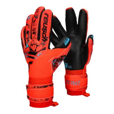2. Rękawice bramkarskie Reusch Attrakt Gold X Jr 5372955-3333