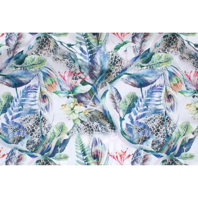 4. LEŻAK DREWNIANY CLASSIC BLUE FLOWERS