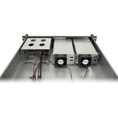 8. Inter-Tech 2U-2504 Rack Czarny