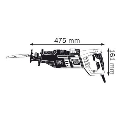 6. Piła szablasta BOSCH GSA 1300 PCE 060164E200 1300W 28mm 0–2.900 min-1