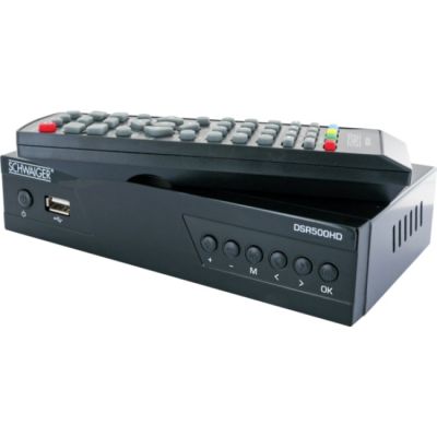 2. Schwaiger DSR500HD set-top box (dekoder STB) Kabel. Full HD Czarny