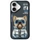 Etui Nimmy  Cool&Cute 2.0 Dog na iPhone 16 - czarne