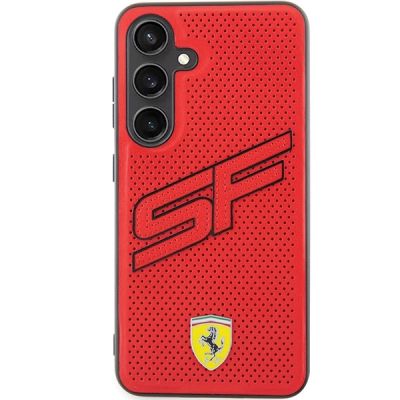 3. Etui Ferrari Big SF Perforated na Samsung Galaxy S24+ - czerwone