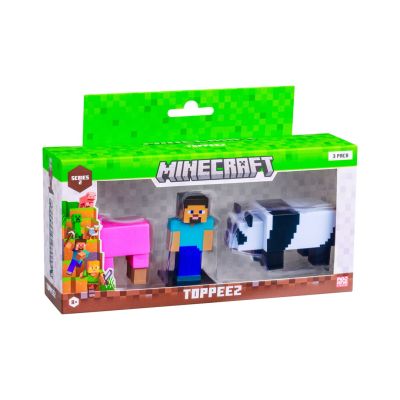 3. MINECRAFT S2 FIGURES - 3 PACK (ASSORTMENT)