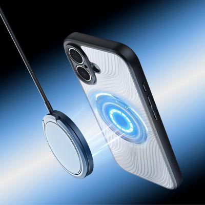 4. Etui Dux Ducis Aimo Mag z pierścieniem magnetycznym na iPhone 17 - czarne