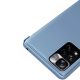 5. Clear View Case futerał etui z klapką Oppo A76 / Oppo A36 / Realme 9i czarny