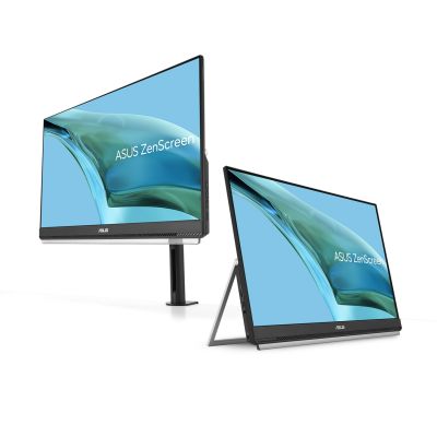 3. ASUS ZenScreen MB249C monitor komputerowy 60,5 cm (23.8") 1920 x 1080 px Full HD LED Czarny