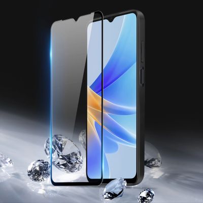 5. Dux Ducis 9D Tempered Glass szkło hartowane Oppo A17 9H z czarną ramką