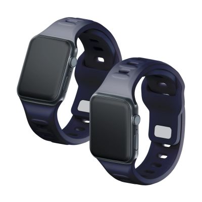 7. Pasek silikonowy 3mk Silicone Watch Strap do Apple Watch 38 / 40 / 41 mm -szary
