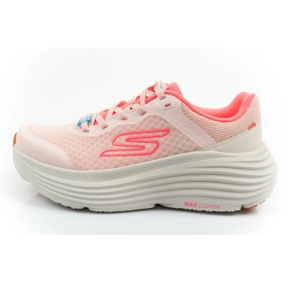 2. Skechers buty damskie sportowe Max Cushioning do biegania lekkie różowe