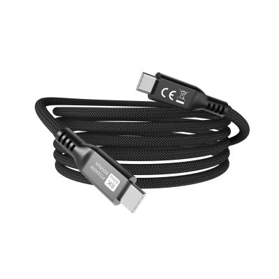 2. Equip 128441 kabel USB USB4 Gen 4x2 1,2 m USB C 80 Gbit/s 240 W Czarny