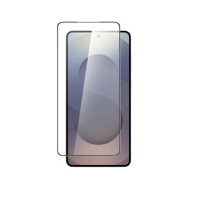 Szkło hartowane AMAZINGTHING Radix Full Glass z czarną ramką do Samsung S25 Edge