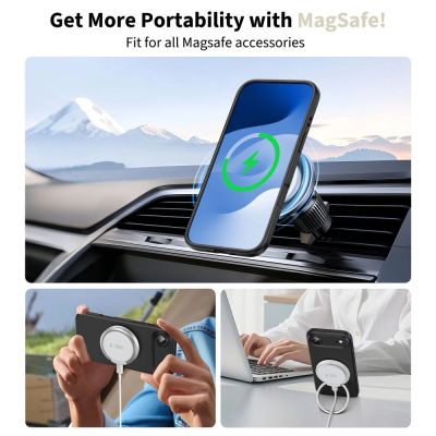 5. Etui Tech-Protect Silicone MagSafe na iPhone 17 Air - czarne