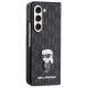 5. Etui Karl Lagerfeld Saffiano Monogram Ikonik Pin na Samsung Galaxy Z Fold 5 - czarne