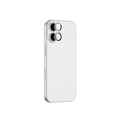2. Szkło na aparat AMAZINGTHING Lens Glass na iPhone 17 z czarną aluminiową ramką