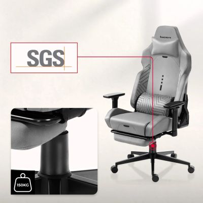 5. Fotel gamingowy Huzaro Force 8.1 Grey