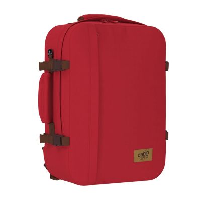 3. Plecak turystyczny Cabin Zero Classic 44L podróżny czerwony - CZ062303