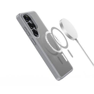 7. Etui Dux Ducis Yind na Samsung Galaxy S26 Ultra kompatybilne z MagSafe - szare