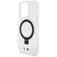9. Etui BMW Ring Stand M Collection MagSafe na iPhone 15 Pro - przezroczysty