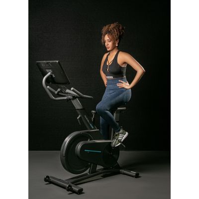 86. Rower stacjonarny, magnetyczny OVICX Q200X z ekranem dotykowym 15,6" TFT, WIFI bluetooth&app
