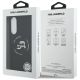 8. Etui Karl Lagerfeld Silicone nauble Heads And Circle MagSafe na Samsung Galaxy S25 Edge - czarne
