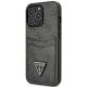 2. Etui Guess 4G Triangle Logo Cardslot na iPhone 13 Pro / 13 - czarne