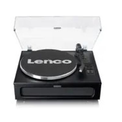 27. Lenco LS-430BK obrotowy talerz gramofonu Gramofon z napędem pasowym Czarny