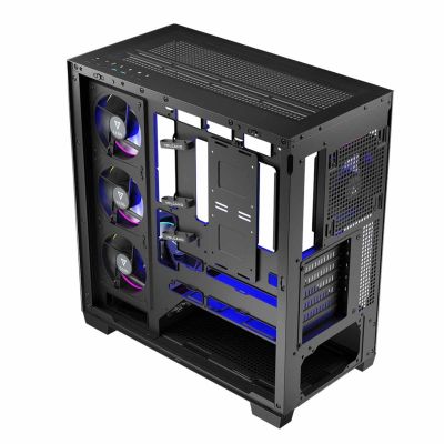 34. MODECOM OBUDOWA VOLCANO STELLAR ARGB MIDI 5F BLACK