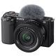 3. Sony ZV-E10 + E PZ 16-50mm F3.5-5.6 OSS II Bezlusterkowiec 24,2 MP CMOS 6000 x 4000 px Czarny