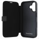 7. Etui Mercedes Leather Wood Imitation na iPhone 16 - czarne