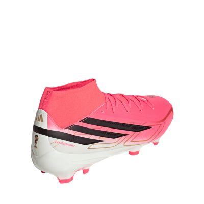 3. Buty piłkarskie adidas F50 Hyperfast League Mid FG różowe KJ6714