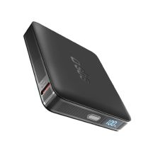Powerbank SBS HD 10W 5000mAh USB-C z wyświetlaczem LCD - czarny