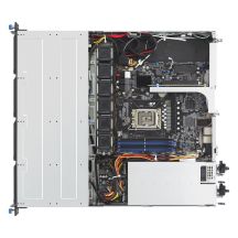 ASUS Rack 1U RS300-E12-RS4/350W Intel C262 LGA1700 95W 4xDDR5 4400/4000/3600 4x3,5"/2,5" 4*SATA/SAS/NVMe 2x Intel I210AT 1x Management Port, 1+1 450W 80 PLUS Platinum