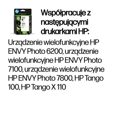 3. HP 303 Combo Pack Black + CMY 3YM92AE