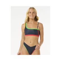 Top RIP CURL Gigi One Shoulder Top turkusowy