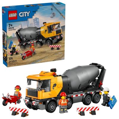 12. LEGO City 60478 Betoniarka