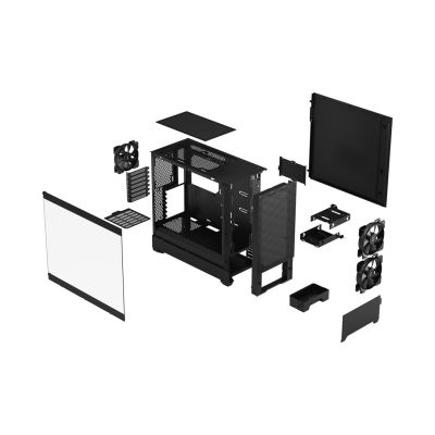 12. Obudowa Fractal Design Pop Air Black TGClear Tint
