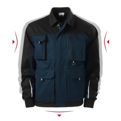 4. Kurtka Rimeck Woody M MLI-W5102 granatowy
