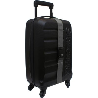 3. UNIWERSALNY PAS ZABEZPIECZAJĄCY DO WALIZKI SPINAJĄCY 180x5CM NA SZYFR PROWORLD SZARY