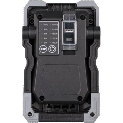 5. Brennenstuhl 1173100100 reflektor Czarny, Szary 15 W LED