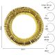 5. WIANEK DEKORACYJNY OPONA 30LED 40CM ZŁOTY
