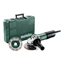 METABO SZLIFIERKA KĄT.125 W 850-125 SET +TARCZA DIAMENTOWA WALIZKA