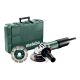 METABO SZLIFIERKA KĄT.125 W 850-125 SET +TARCZA DIAMENTOWA WALIZKA