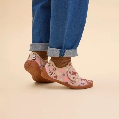 2. Buty Affenzahn barefoot Slipper Cotton Movy jeleń (01398-40141)