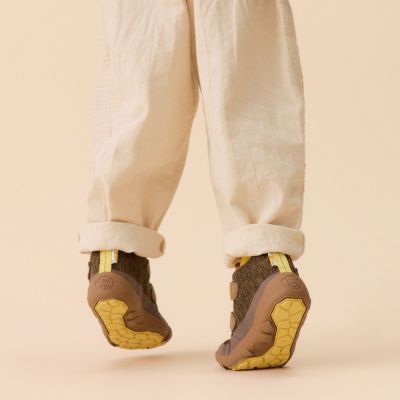 12. Buty barefoot wodoodporne z dzianiny Affenzahn Happy Tiger (00844-70003)
