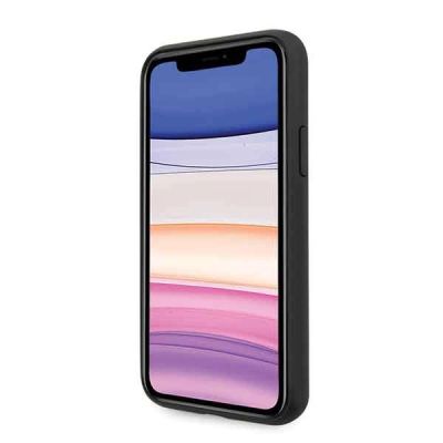 6. Etui Guess 4G Stripe Collection na iPhone 11 6,1" / Xr - szare