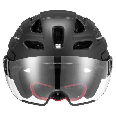 4. Kask rowerowy UVEX Finale visor 56-61cm, black matt